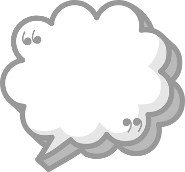 3d black and white color speech bubble balloon with quotation marks, icon sticker memo keyword planner text box banner png