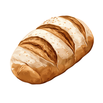 Freshly Baked Loaf of Bread png