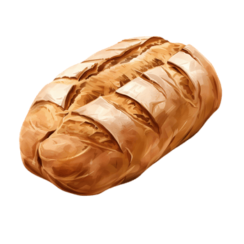 A Freshly Baked Loaf of Bread png