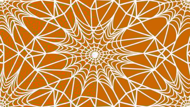 Seamless Pattern of White Chaotic Asymmetrical Net vector