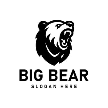 Big Bear Logo Design, Mascot , Free Download vector