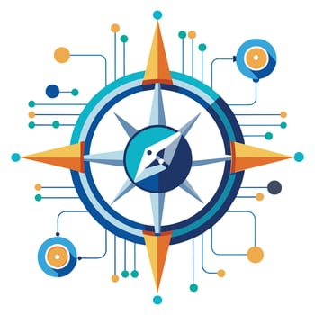 Logo Design for Technological Company vector
