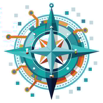 Logo Design for Technological Company vector