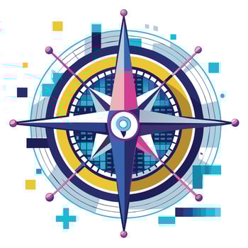 Logo Design for Technological Company vector