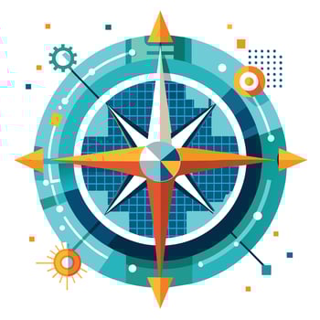Logo Design for Technological Company vector