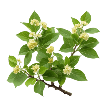 Cornus Canadensis Bush Isolated on Transparent Background png
