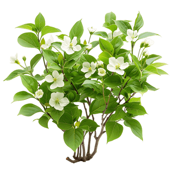 Cornus Canadensis Isolated on Transparent Background png