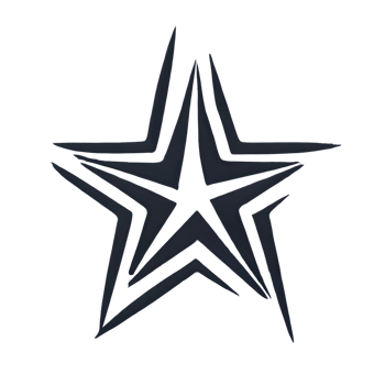 Star line black icon png