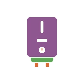 Water Heater icon design templates simple and modern concept vector