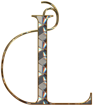 Diamond shiny alphabet png