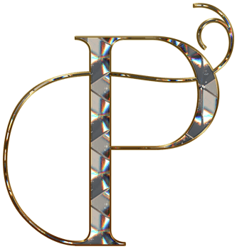 Diamond shiny alphabet png