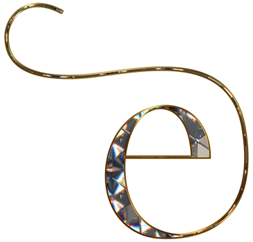 Diamond shiny alphabet png