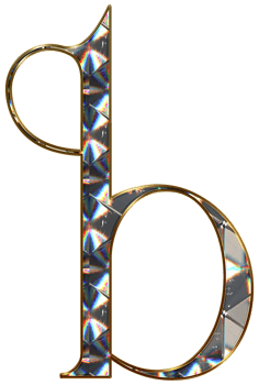 Diamond shiny alphabet png