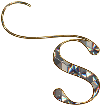Diamond shiny alphabet png
