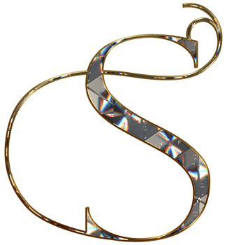 Diamond shiny alphabet png