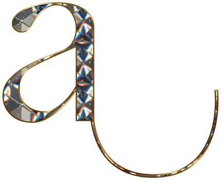 Diamond shiny alphabet png
