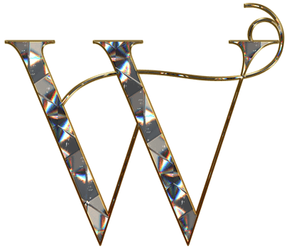 Diamond shiny alphabet png