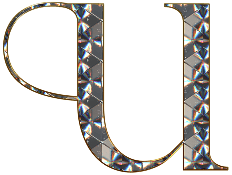 Diamond shiny alphabet png