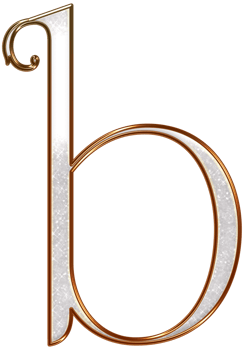 White glitter metallic alphabet png