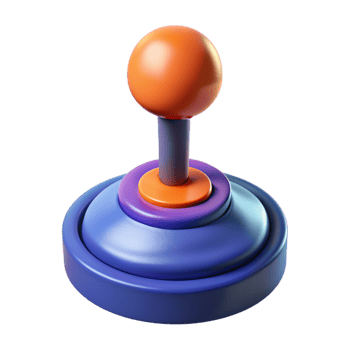 Joystick Controller 3d Illustration png