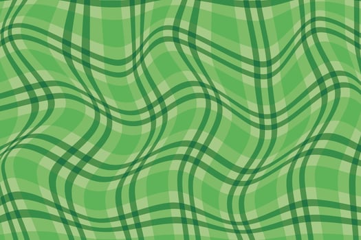 simple abstract fennel lite green color plaid check wavy distort line pattern a green background with a pattern of squares vector