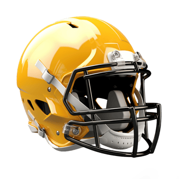 a football helmet on a transparent background png