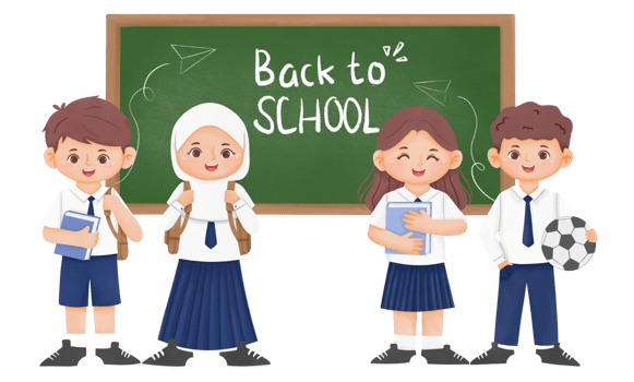 Junior High School Students png