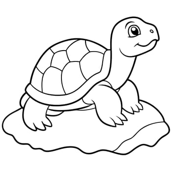 Adorable pets animal for coloring pages vector