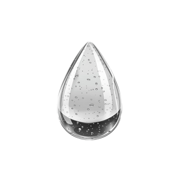 Crystal Clear Detailed Graphic of a Single Water Drople png