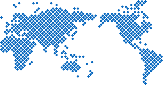Round edge square shape world map. png