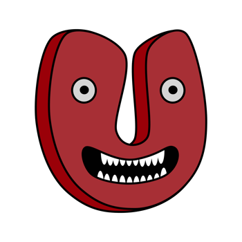 Monster Alphabet U png