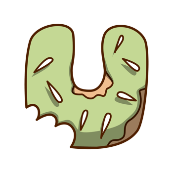Sweet Cookie Alphabet png