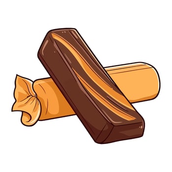 A gourmet chocolate gift, a sweet celebration icon isolated vector