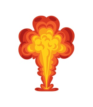 explosion effect bubble icon isolated vector