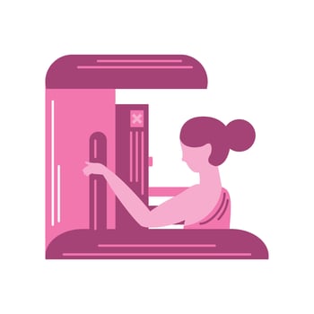 breast cancer awareness design illustration vector