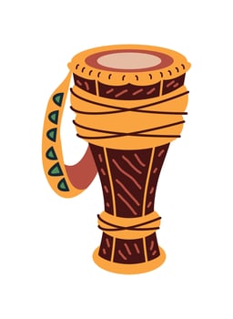 bata drum traditional illustration isolated vector