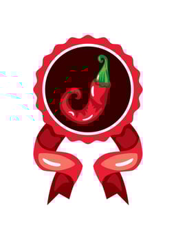 international hot and spicy food day traditional illustration vector