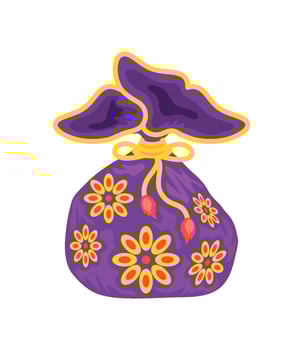 lohri hindu gift illustration design vector