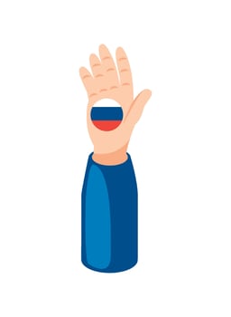 russia elections day patriotism illustration vector