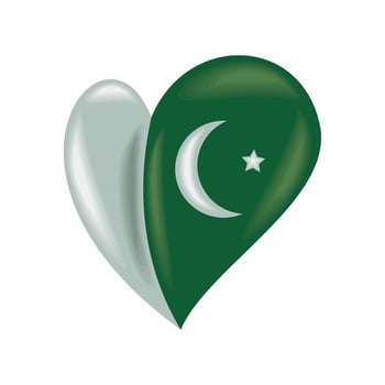 pakistan day nation independence illustration vector