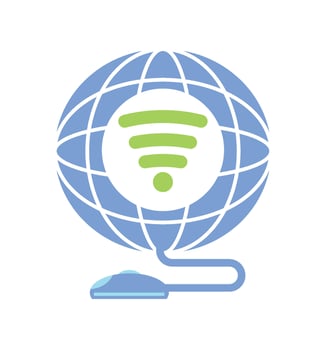 internet day connection isolated design vector