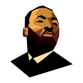 martin luther king day illustration design vector