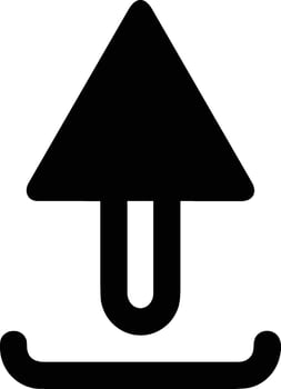 Upload icon symbol image vector