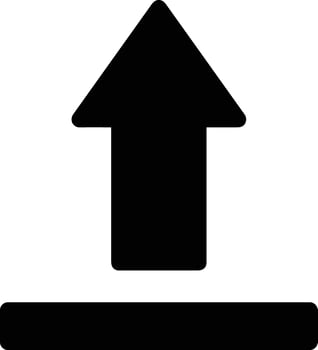 Upload icon symbol image vector
