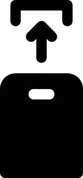 Upload icon symbol image vector