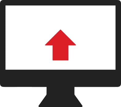 Upload icon symbol image vector