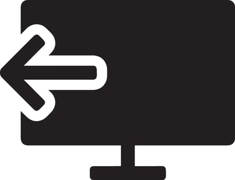 Upload icon symbol image vector