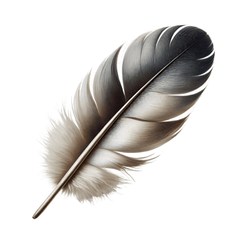 antique feather quill writing pen png