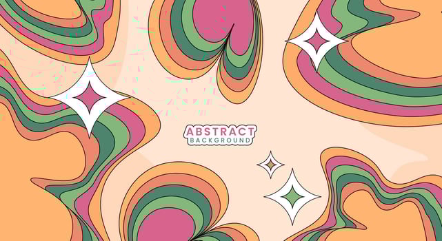 Colorful aesthetic background vector