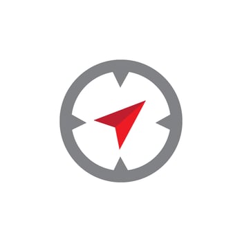 Compass Logo icon vector